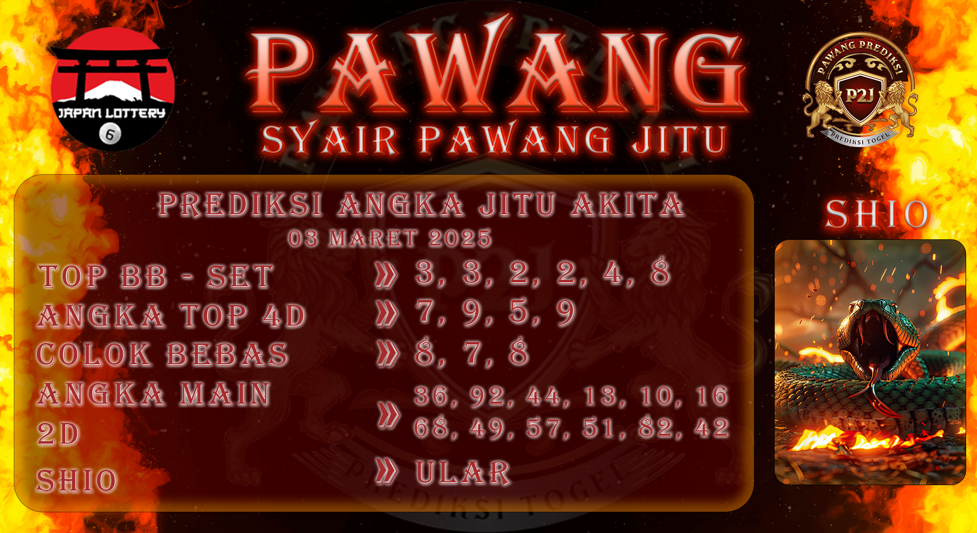 Syair-Akita-Pawang-Prediksi-Jitu-Selasa-04-Maret-2025