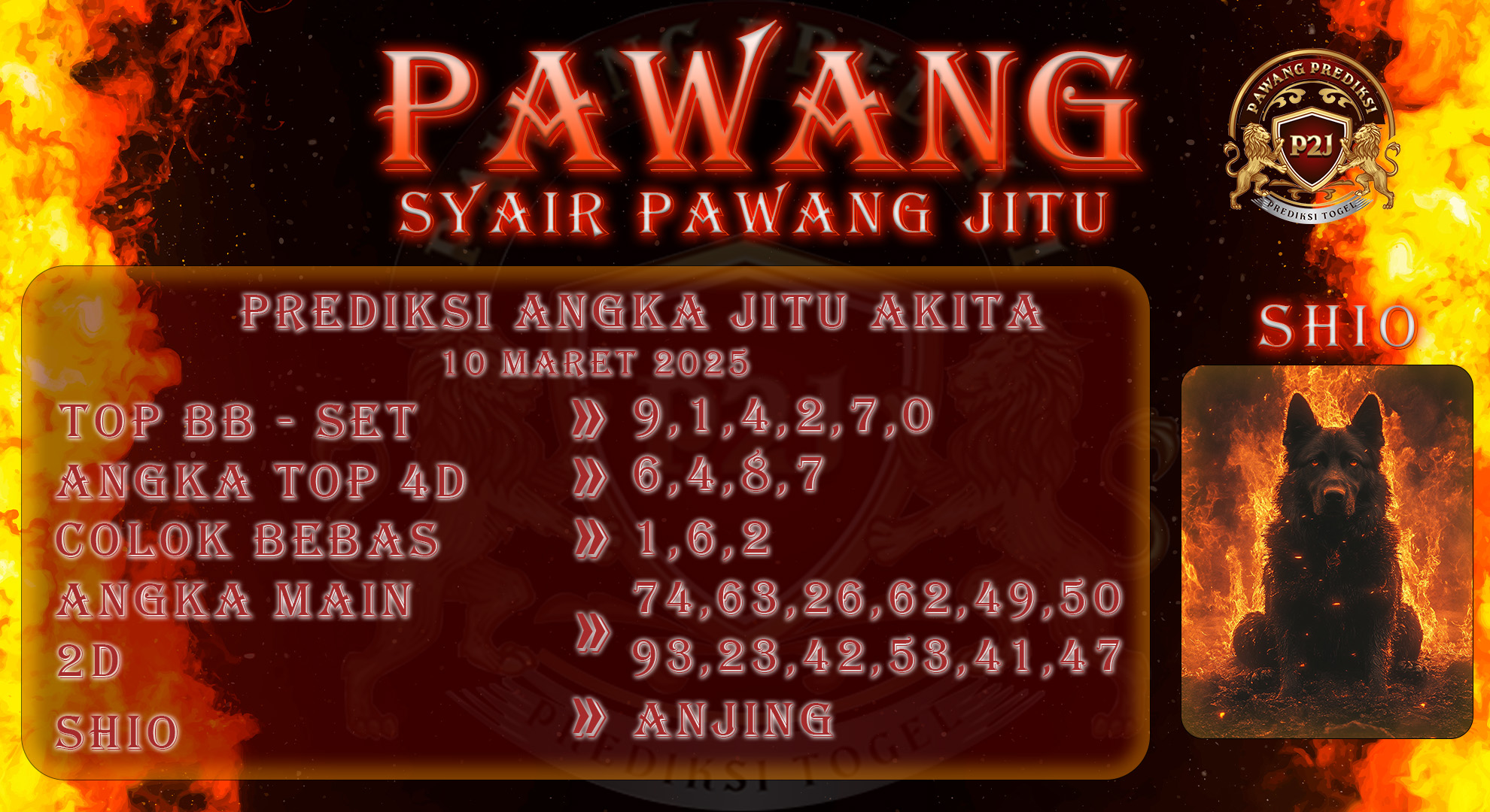 Syair-Akita-Pawang-Prediksi-Jitu-Senin-10-Maret-2025