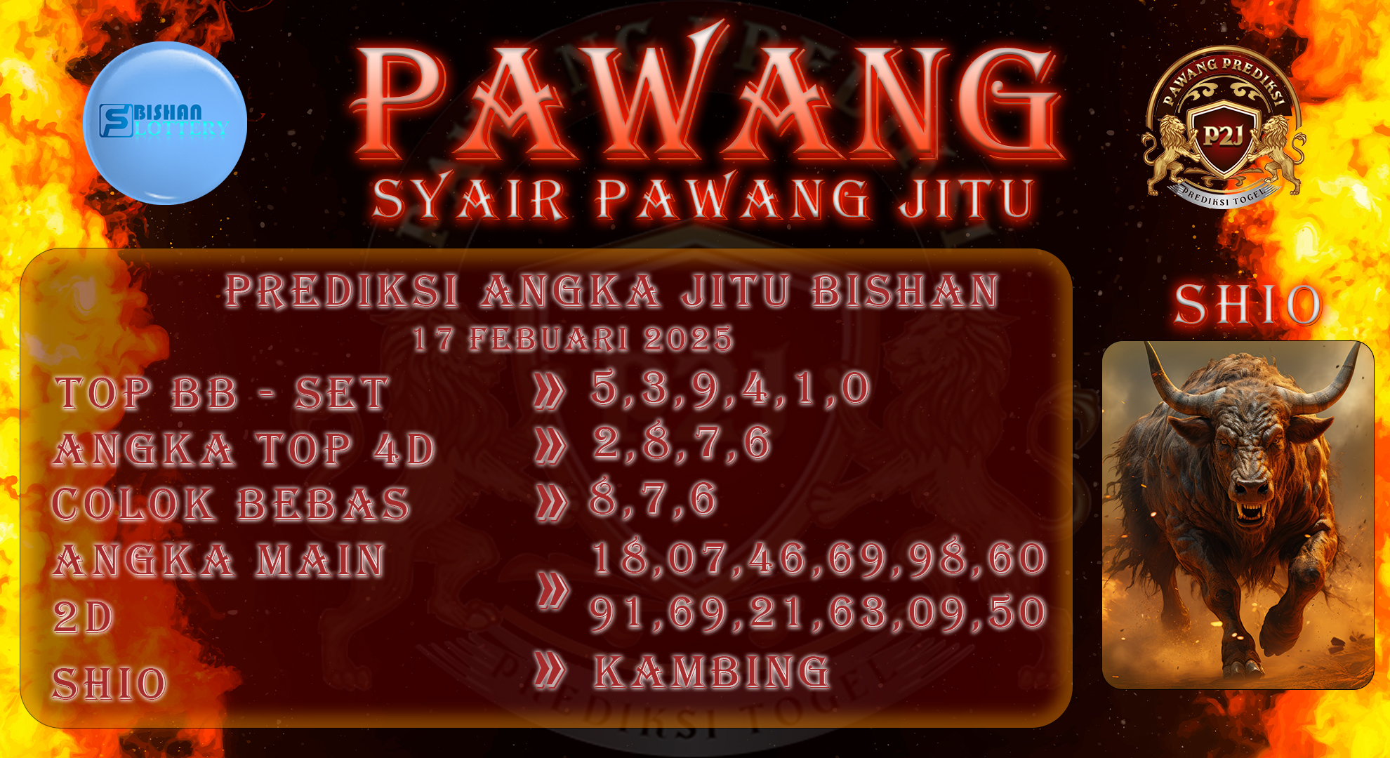 Syair-Bishan-Pawang-Prediksi-Jitu-Senin-17-Februari-2025