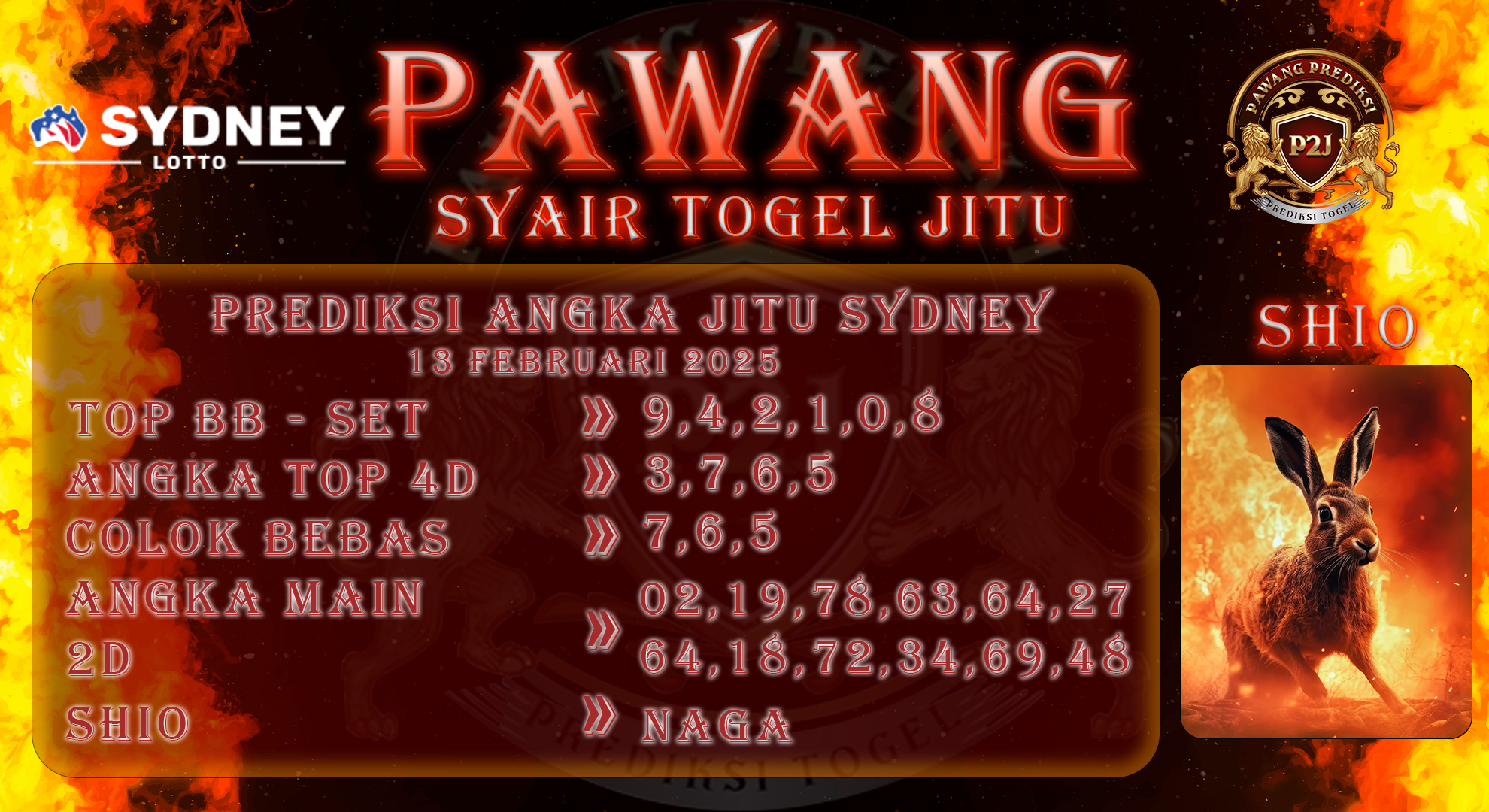 Syair-Sydney-Pawang-Prediksi-Jitu-Kamis-13-Feburari-2025