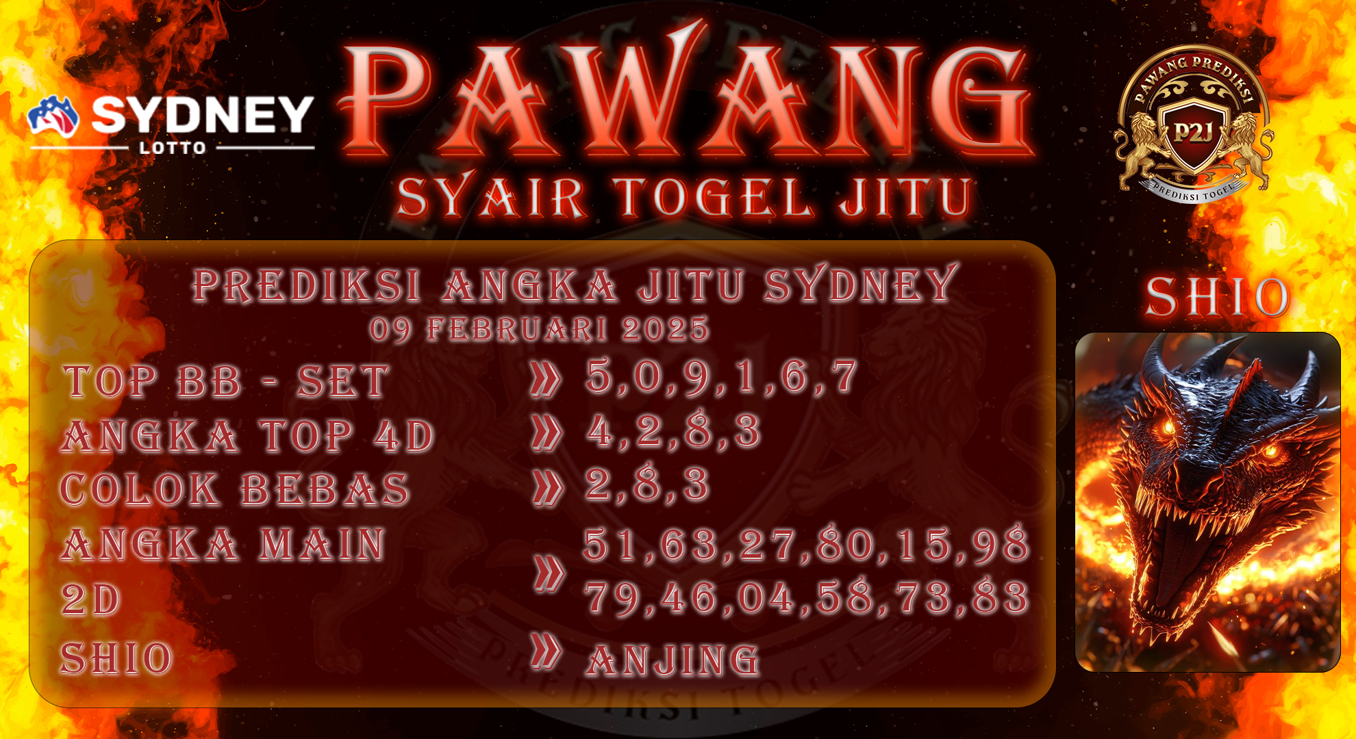 Syair-Sydney-Pawang-Prediksi-Jitu-Minggu-09-Feburari-2025