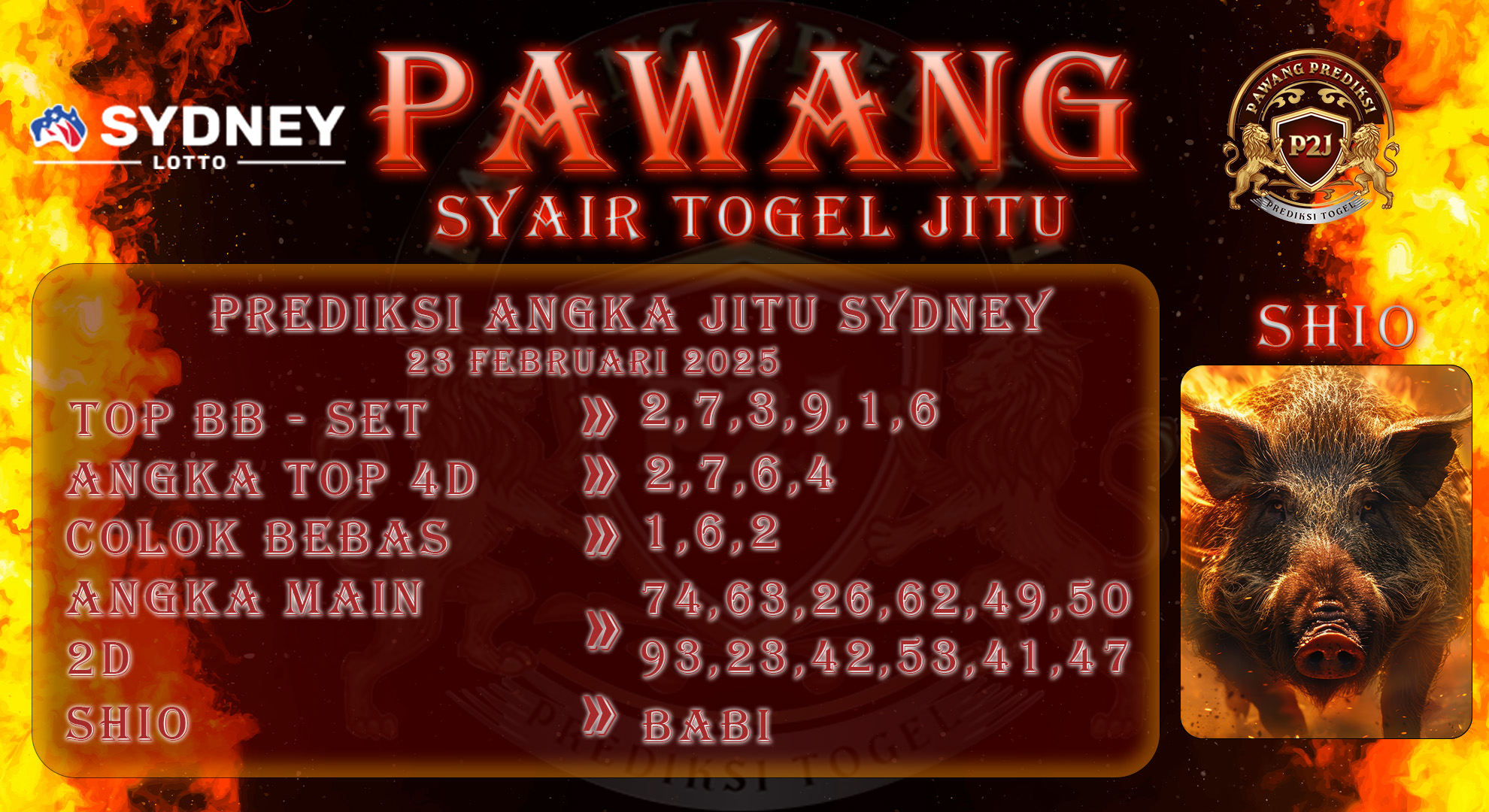 Syair-Sydney-Pawang-Prediksi-Jitu-Minggu-23-Feburari-2025